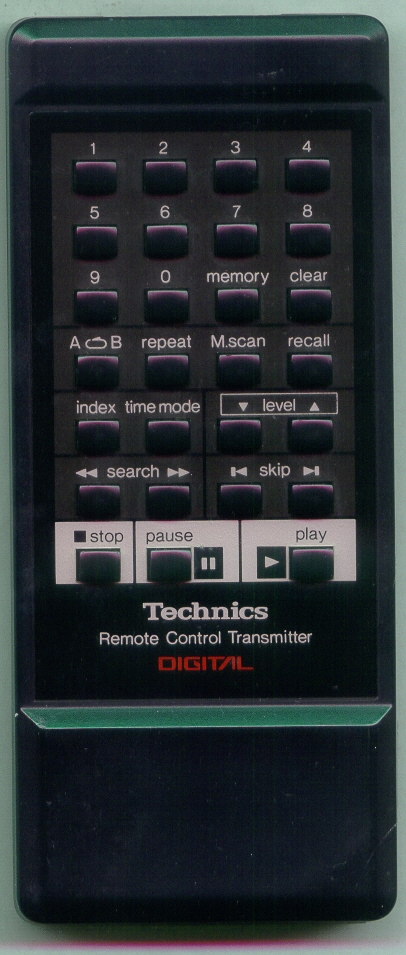 TECHNICS EUR64105 EUR64105 Refurbished Genuine OEM Original Remote