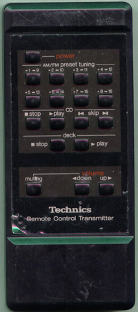 TECHNICS EUR64110 EUR64110 Genuine  OEM original Remote
