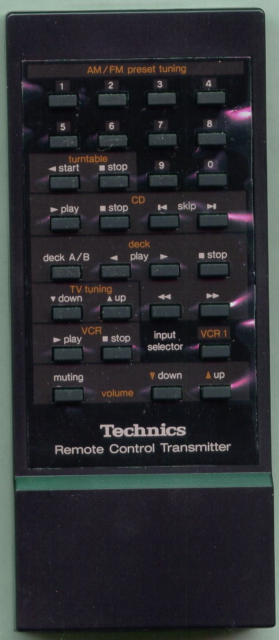 TECHNICS EUR64270 EUR64270 Refurbished Genuine OEM Original Remote