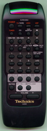 TECHNICS EUR643852 Genuine OEM original Remote