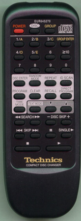 TECHNICS EUR645270 EUR645270 Genuine  OEM original Remote