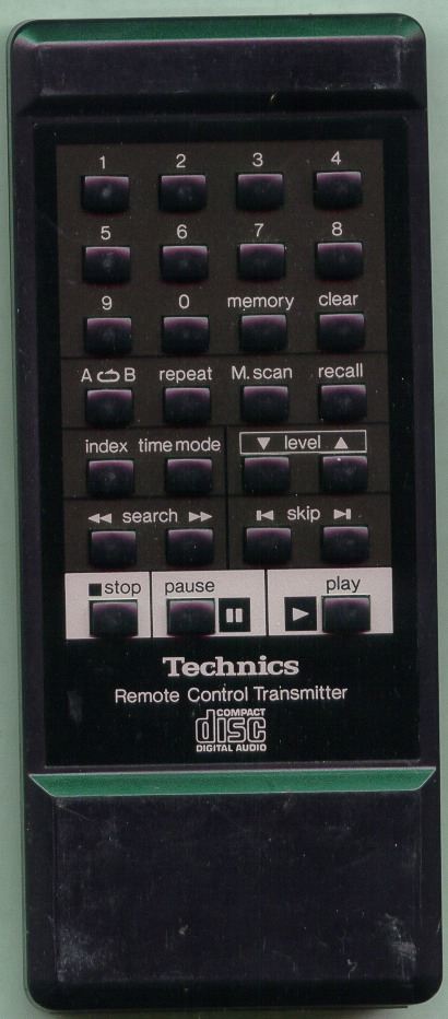 TECHNICS EUR64555 EUR64555 Refurbished Genuine OEM Original Remote