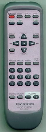 TECHNICS EUR646467 EUR646467 Genuine  OEM original Remote