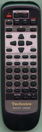 TECHNICS EUR646489 EUR646489 Genuine  OEM original Remote