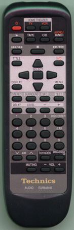 TECHNICS EUR646495 EUR646495 Genuine  OEM original Remote
