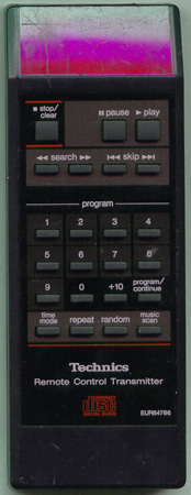 TECHNICS EUR64786 EUR64786 Genuine OEM original Remote