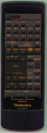 TECHNICS RAK-SA5001P RAKSA5001P Genuine  OEM original Remote