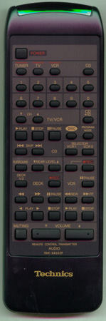 TECHNICS RAK-SA502P RAKSA502P Genuine  OEM original Remote