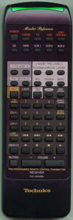TECHNICS RAK-SA608MH RAKSA608MH Genuine  OEM original Remote