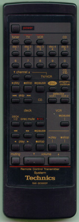 TECHNICS RAK-SC5002P Genuine  OEM original Remote