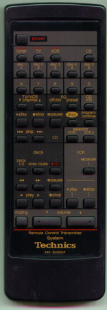 TECHNICS RAK-SC5003P Genuine  OEM original Remote