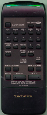 TECHNICS RAK-SL002WH Genuine  OEM original Remote