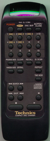 TECHNICS RAK-SL122WH RAKSL122WH Genuine  OEM original Remote