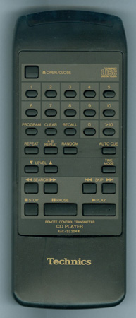 TECHNICS RAK-SL304W RAKSL304W Genuine  OEM original Remote