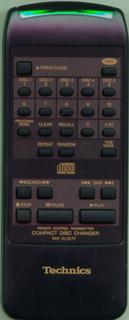 TECHNICS RAK-SL307P RAKSL307P Genuine  OEM original Remote