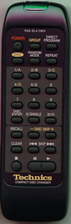 TECHNICS RAK-SL413WH RAKSL413WH Genuine  OEM original Remote