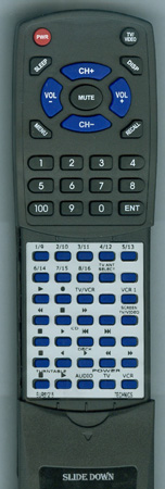 TECHNICS EUR51215 EUR51215 replacement Redi Remote