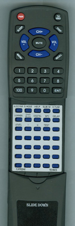 TECHNICS EUR7502X40 EUR7502X40 replacement Redi Remote