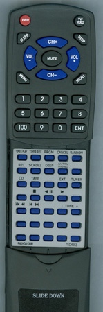 TECHNICS RAK-HDA10WH RAKHDA10WH replacement Redi Remote