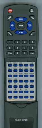 TECHNICS RAK-SL002WH replacement Redi Remote