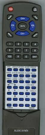 TECHNICS EUR643809 EUR643809 replacement Redi Remote