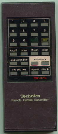 TECHNICS SH-R31 Genuine  OEM original Remote