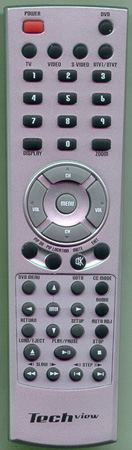 TECHVIEW 1820-2010 Genuine  OEM original Remote