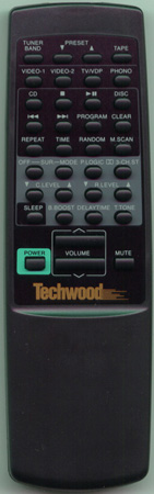 TECHWOOD 90W0043 Genuine  OEM original Remote