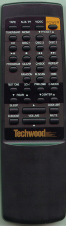 TECHWOOD 90W0045 PL68 Genuine  OEM original Remote