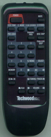 TECHWOOD 90W0055 Genuine OEM original Remote