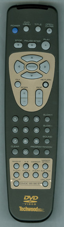 TECHWOOD 90W0057 Genuine  OEM original Remote