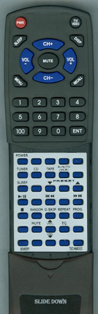 TECHWOOD 90W0051 6710SC001R replacement Redi Remote