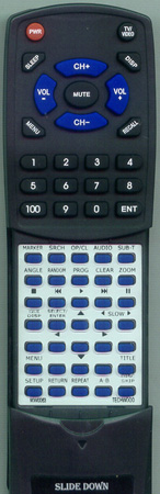 TECHWOOD 90W0057 replacement Redi Remote