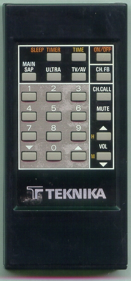 TEKNIKA 2057001381 Refurbished Genuine OEM Original Remote