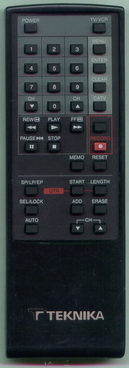 TEKNIKA VCR985 Refurbished Genuine OEM Original Remote