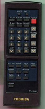 TOSHIBA 23120021 TRX1800R Genuine  OEM original Remote