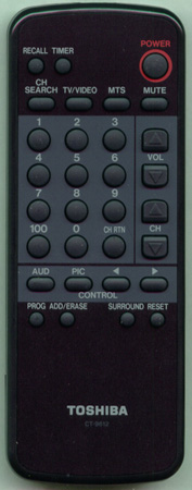 TOSHIBA 23120073 CT9612 Genuine  OEM original Remote