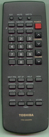 TOSHIBA 23120225 TRX2220RN Genuine  OEM original Remote