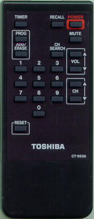 TOSHIBA 23120233 CT9536 Genuine OEM original Remote
