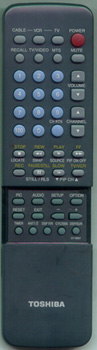 TOSHIBA 23120258 CT9667 Genuine  OEM original Remote