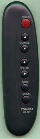 TOSHIBA 23120263 CT9671 Genuine  OEM original Remote