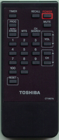 TOSHIBA 23120271 CT9676 Genuine  OEM original Remote