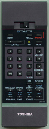 TOSHIBA 23120286 CT9489 Genuine  OEM original Remote