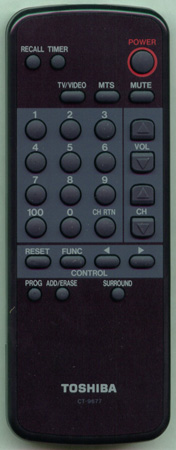 TOSHIBA 23120307 CT9677 Genuine  OEM original Remote