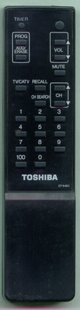 TOSHIBA 23120345 CT9483 Genuine  OEM original Remote
