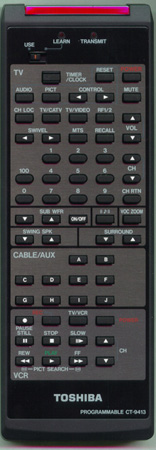 TOSHIBA 23120397 CT9413 Genuine  OEM original Remote