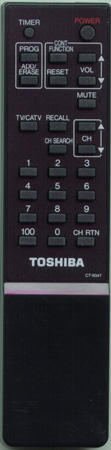 TOSHIBA 23120459 CT9347 Genuine  OEM original Remote