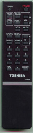 TOSHIBA 23120460 CT9348 Genuine  OEM original Remote
