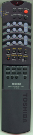 TOSHIBA 23120463 CT9725 Genuine  OEM original Remote