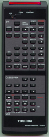 TOSHIBA 23120585 CT9409 Genuine  OEM original Remote